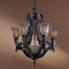 Minka-Lavery 799-67 - Black Up Chandelier