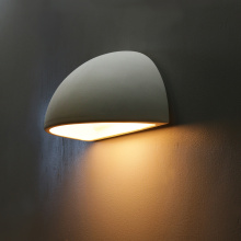 URBAN33 1100-08-CTP - 5.125" Quarter Sphere Ceramic Outdoor Wall light