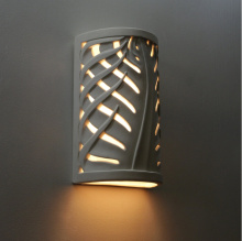 URBAN33 3000-08-CT - 11.25" Half Cylinder Ceramic Indoor Wall Light