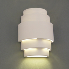 URBAN33 3170-08-CTP - 13.875" Ziggurat Large Ceramic Outdoor Wall light