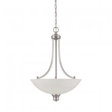 URBAN33 F16433-53 - 3 Light Alton Pendant Alabaster Gls Sn