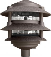 Dabmar D5310-LED4-BZ - PAGODA FIX 3 TIER 10"TOP 3"BASE 4W LED 120V