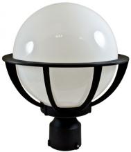 Dabmar GM260-LED9-B - CAST ALUM 10" GLOBE POST TOP FIX LED 9W 85-265V