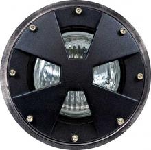 Dabmar LV307-LED6-B-SLV - WELL LIGHT W/DRIVEOVER CVR W/ SLV 6W LED PAR36 12V