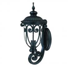 Acclaim Lighting 2101BK - Naples Collection Wall-Mount 1-Light Outdoor Matte Black Light Fixture