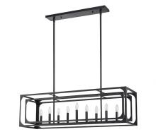 Z-Lite 3038-9L-MB - 9 Light Linear Chandelier