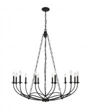 Z-Lite 3500-12MB - 12 Light Chandelier