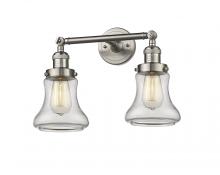Innovations Lighting 208-SN-G192-LED - Bellmont - 2 Light - 17 inch - Brushed Satin Nickel - Adjustable Bath Vanity Light