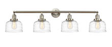 Innovations Lighting 215-SN-G713 - Bell - 4 Light - 44 inch - Brushed Satin Nickel - Adjustable Bath Vanity Light