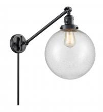 Innovations Lighting 237-BK-G204-10 - Beacon - 1 Light - 10 inch - Matte Black -Adjustable Swing Arm