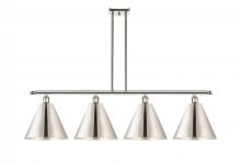 Innovations Lighting 516-4I-PN-MBC-12-PN - Berkshire - 4 Light - 50 inch - Polished Nickel - Cord hung - Island Light
