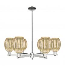 Innovations Lighting 716-6CR-PN-G459-6ME - Preston - 6 Light - 24 inch - Polished Nickel - Chandelier