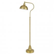 CAL Lighting BO-3025FL-AB - Industrial Adjustable Metal Down bridge Floor Lamp with Half Dome Metal Shade