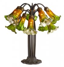 Arizona Lighting Co. of Yuma, Inc. Items 14711J - 10 Arm Mercury Glass Lily Lamp