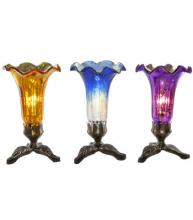 Arizona Lighting Co. of Yuma, Inc. Items 15722 - 8.25" Handblown Glass Lily Lamp