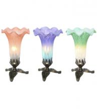 Arizona Lighting Co. of Yuma, Inc. Items 15723 - 8.25" Handblown Glass Lily Lamps