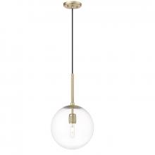 Millennium 25401-VB - Kairo 12" Wide 1-Light Pendant - Vintage Brass
